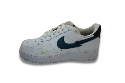 Nike Air Force 1 Low Split Swoosh White Aquamarine