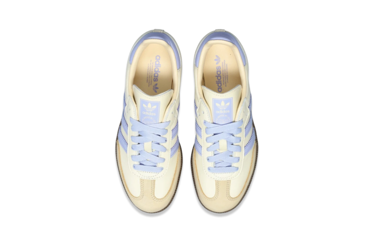 adidas Samba OG Cream White Violet