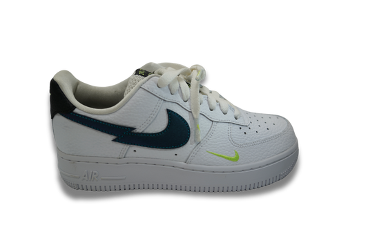 Nike Air Force 1 Low Split Swoosh White Aquamarine