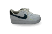 Nike Air Force 1 Low Split Swoosh White Aquamarine